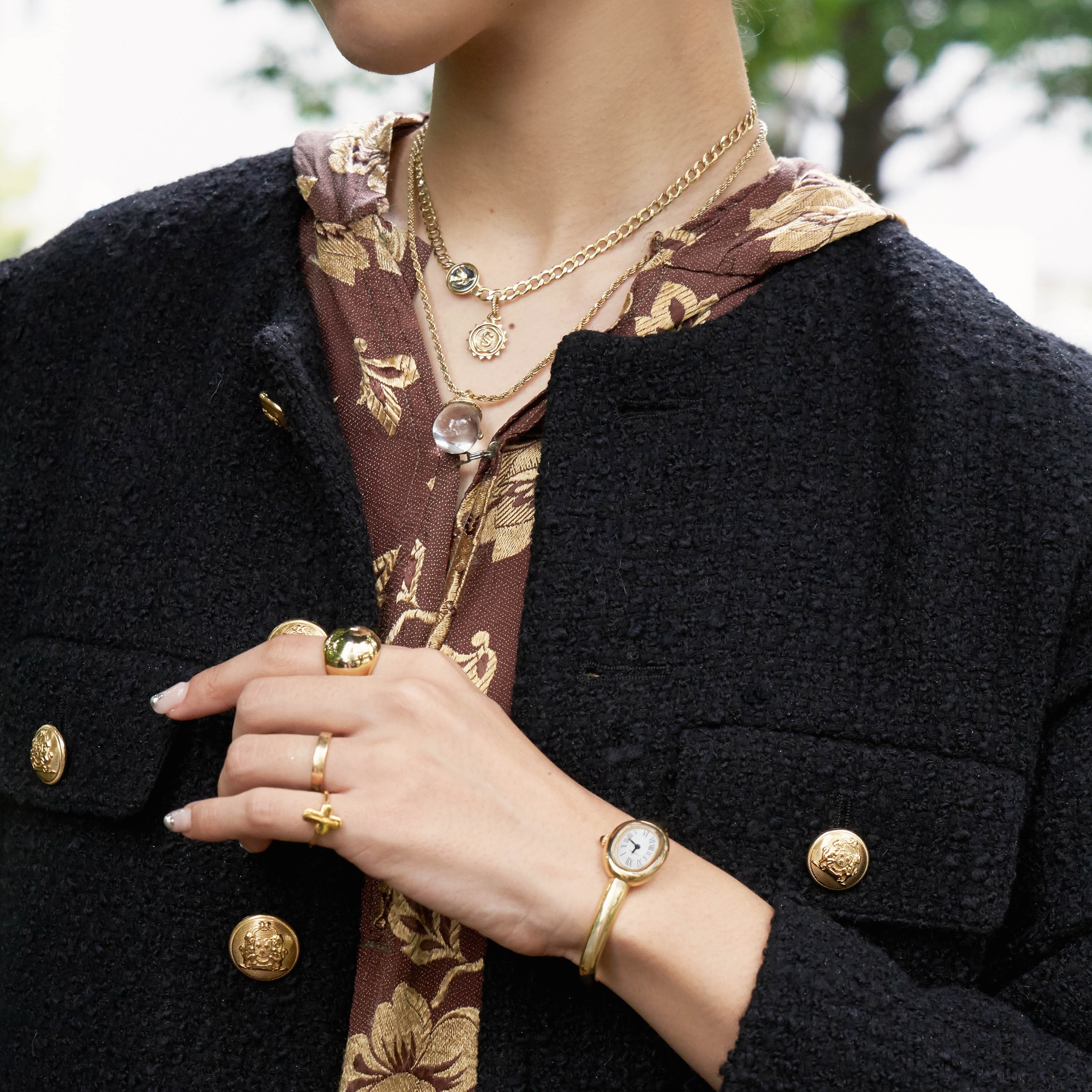 俳優 中田クルミと〈カルティエ〉ベニュワール - Slide:3