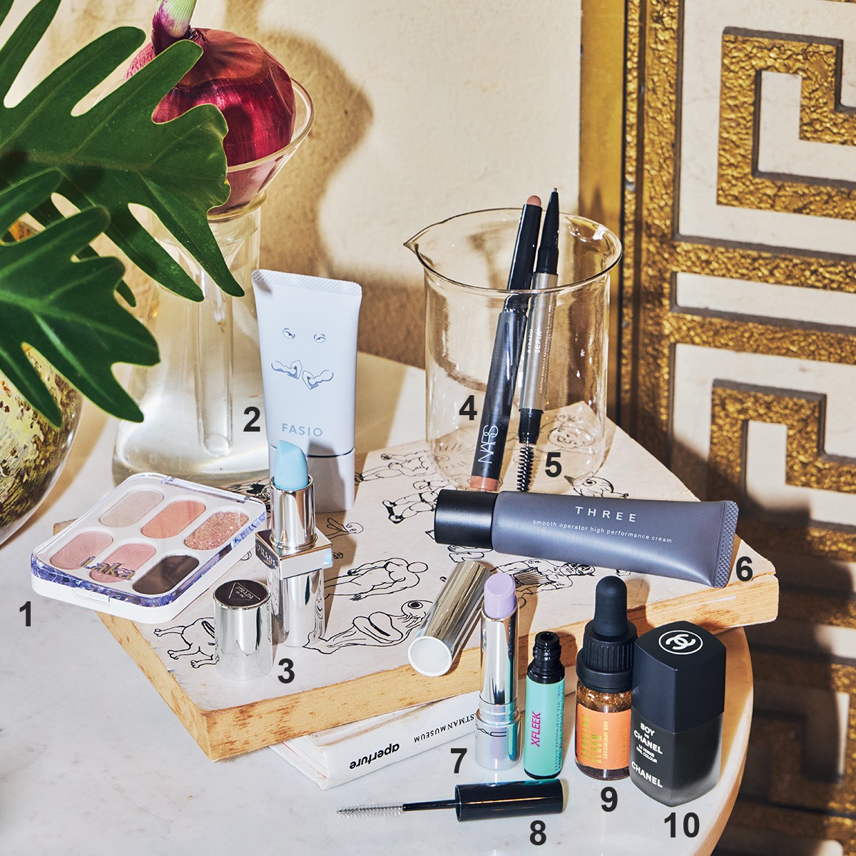 メイクアイテムもパートナーと共有しよう