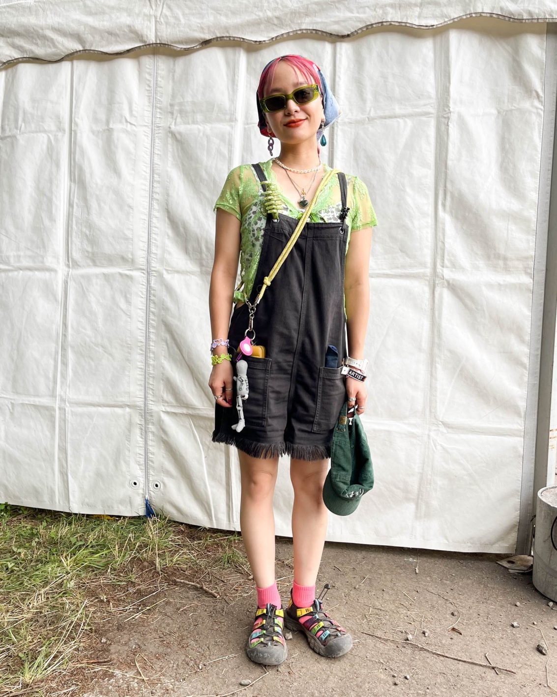 フジロック’24で素敵フェスルックを発見! - Slide:1