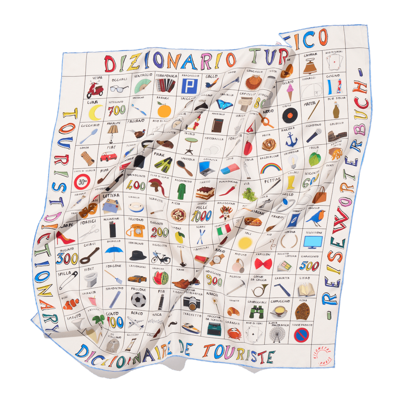 スカーフ ¥55,000(キロメートル パリ | ロンハーマン)