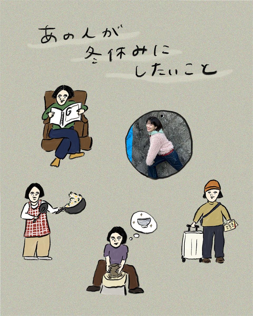 黒木許子さんが冬休みにしたいこと
