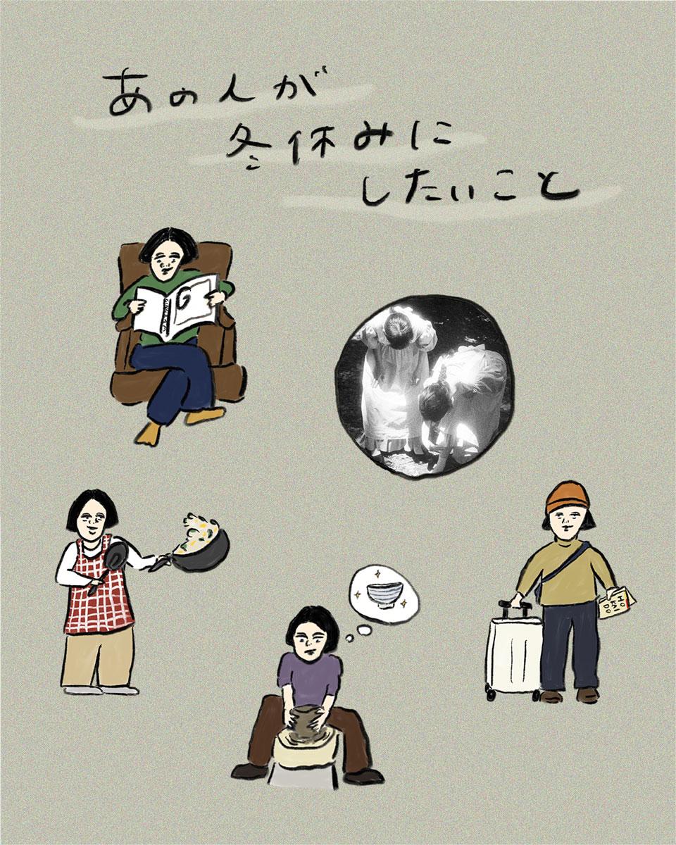 梅室咲月さんが冬休みにしたいこと