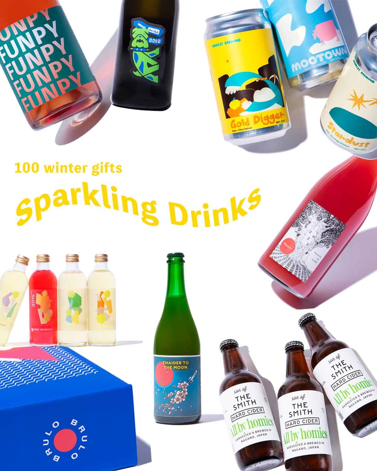 【冬ギフト100】ジャケ買いしたくなるスパークリングドリンク8選