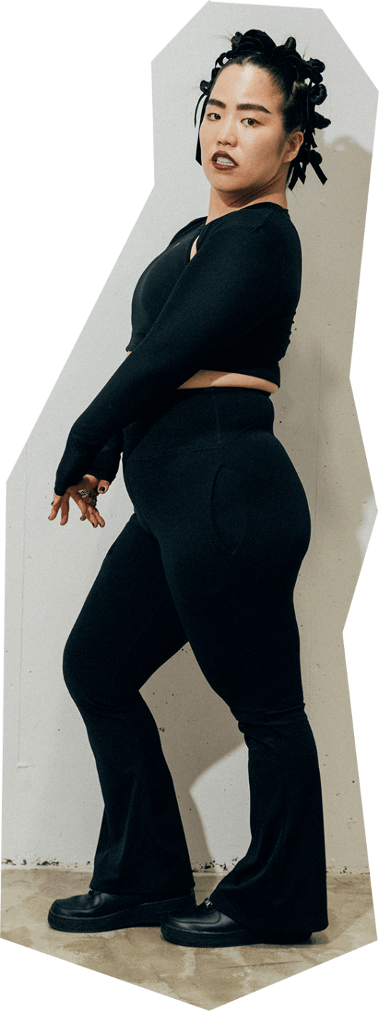 筋トレ熱が高じてゆりやんがフィットネスウェアを作った - Slide:1