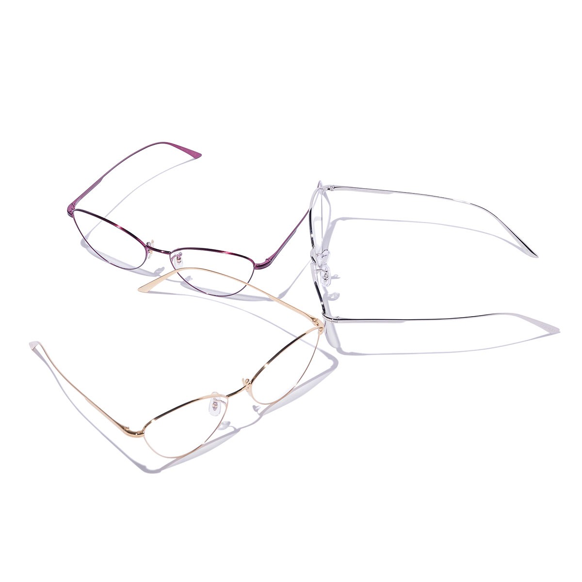 アイウェア 各¥54,780(オリバーピープルズ | ルックスオティカジャパン カスタマーサービス)