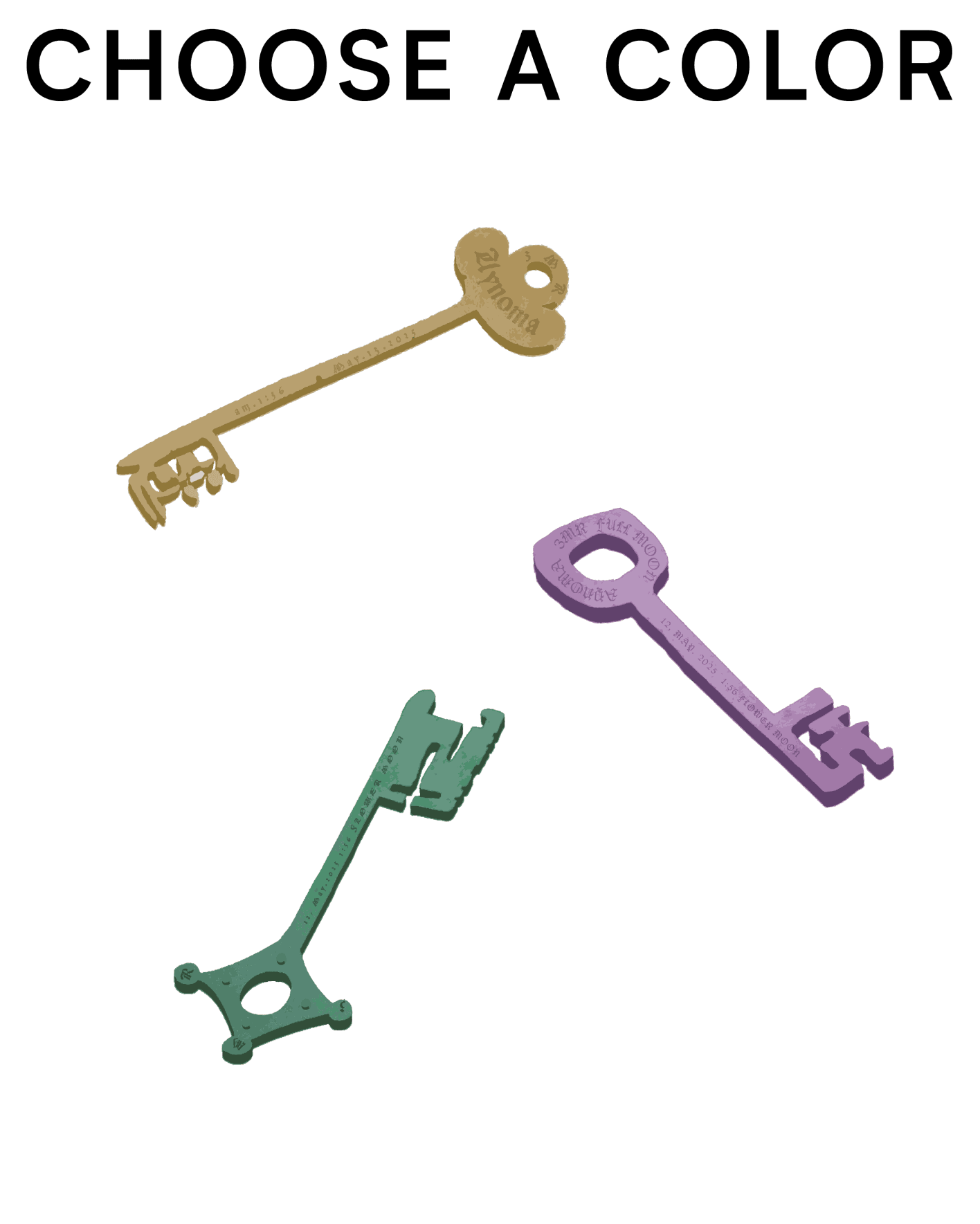 淡の間, 占い, 3minites reading