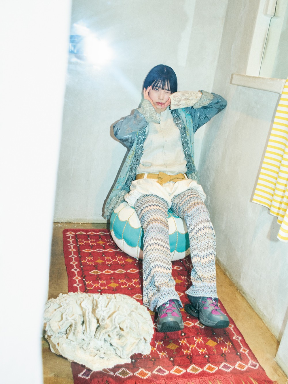 「PEDRO」 ベースヴォーカル、アユニ・D