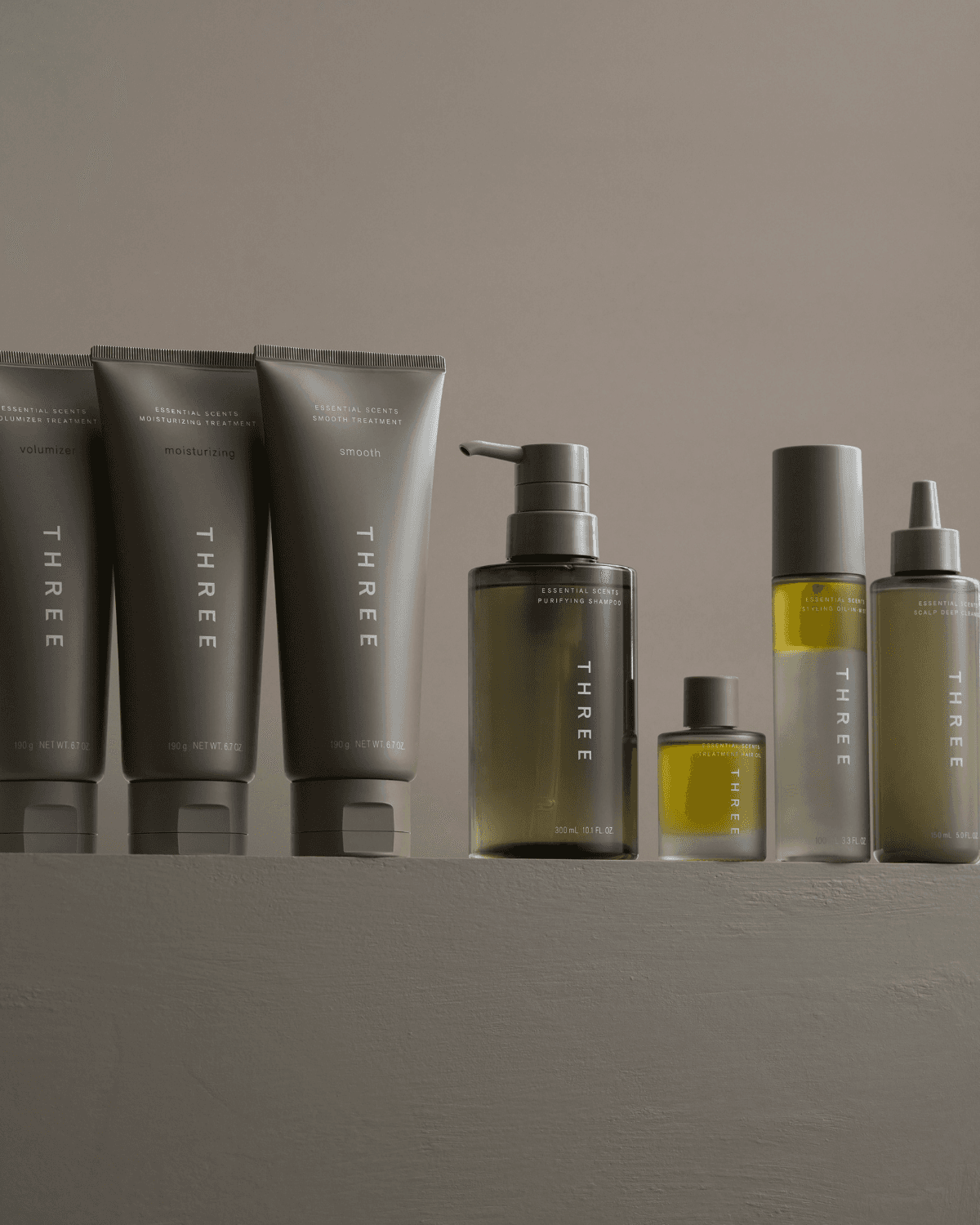 THREE 「エッセンシャルセンツ スキャルプ&ヘア」