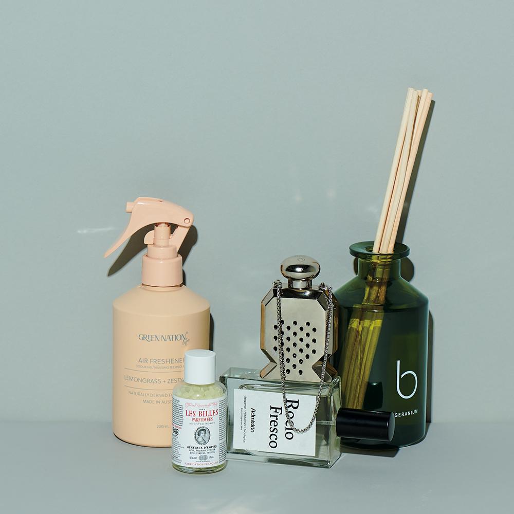 ユーカリとローズマリーで、夏の玄関を爽やかに