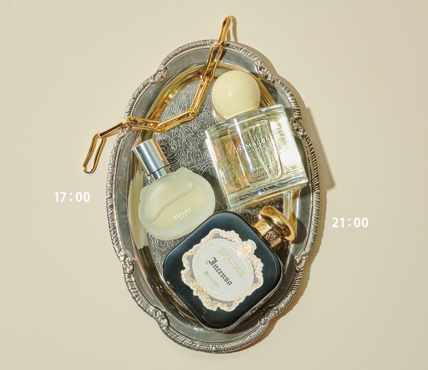 ナイトアウトの日にはお香と白い花の匂いをレイヤード