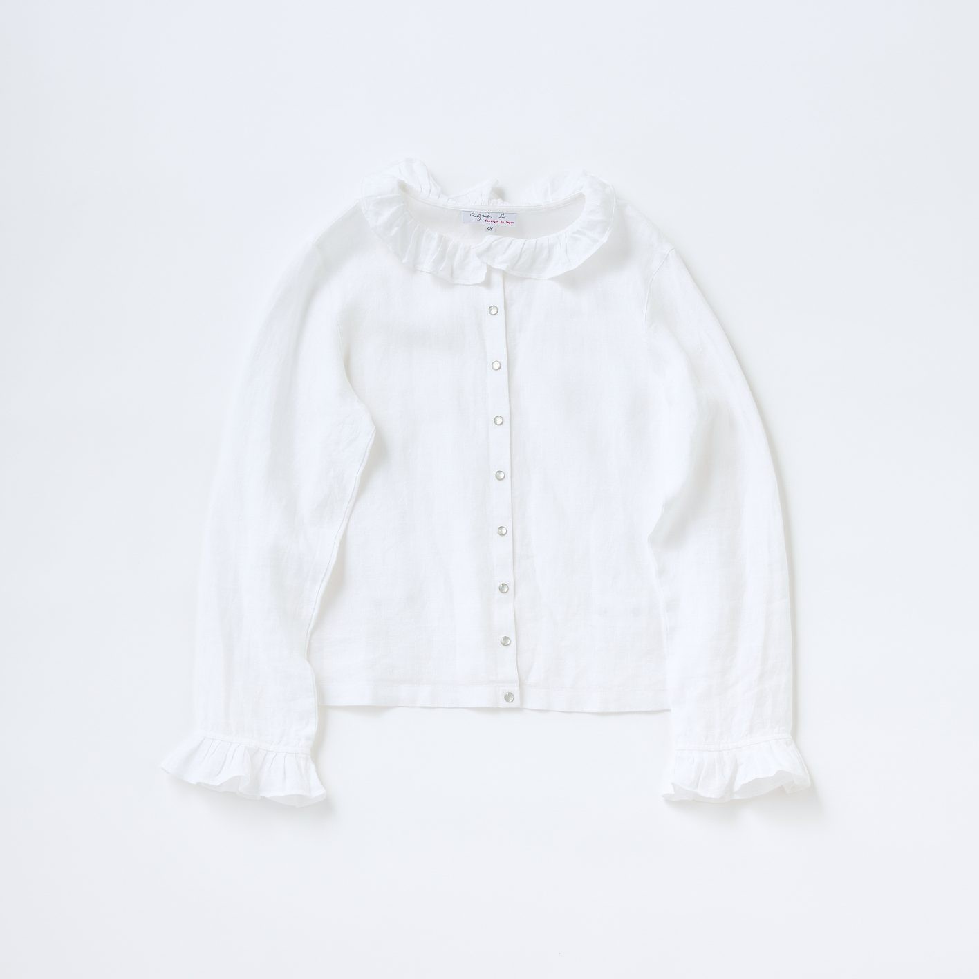 リネントップ ¥49,500(アニエスべー)0120-744800