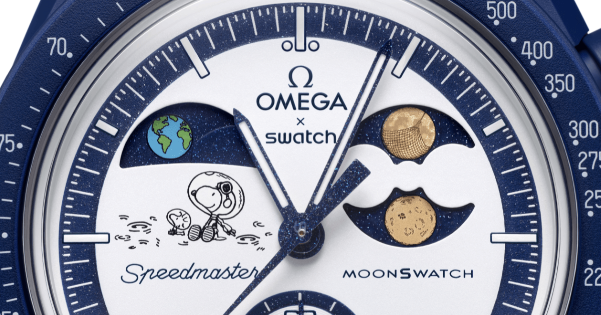 〈スウォッチ〉が宇宙飛行士スヌーピーと時を刻む - Slide:1