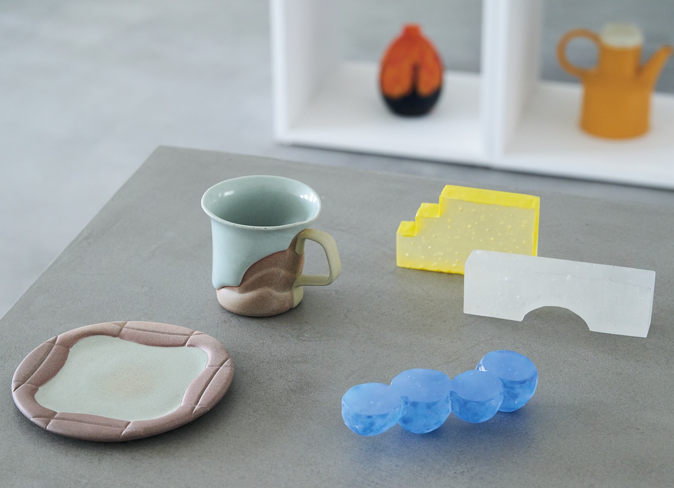 深見達希/陶と川﨑和美/ガラス