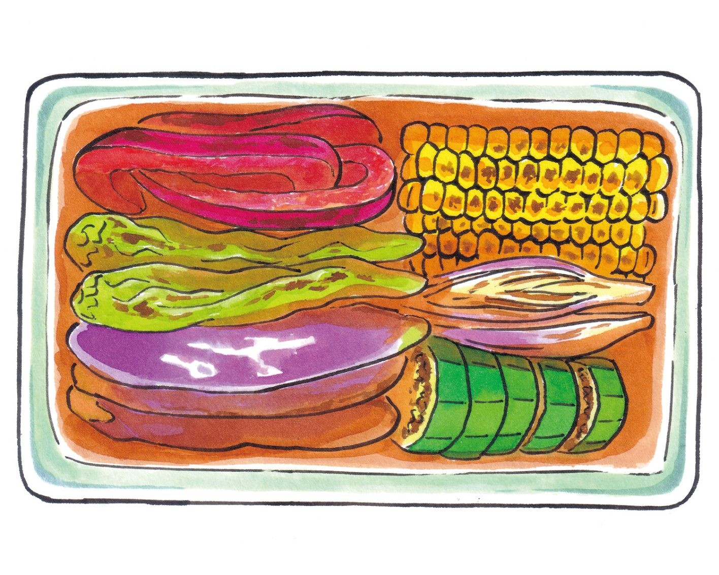 真夏の冷たいアソートボックス