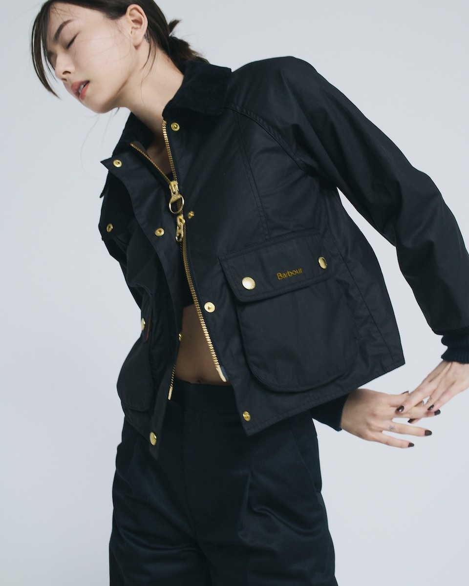 TU-バブアー look2