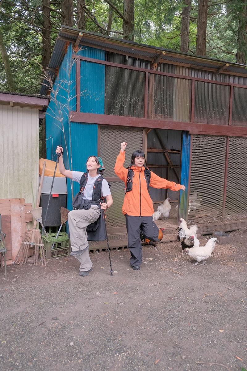 臼田あさ美さんとカネコアヤノさん、金時山へ - Slide:2