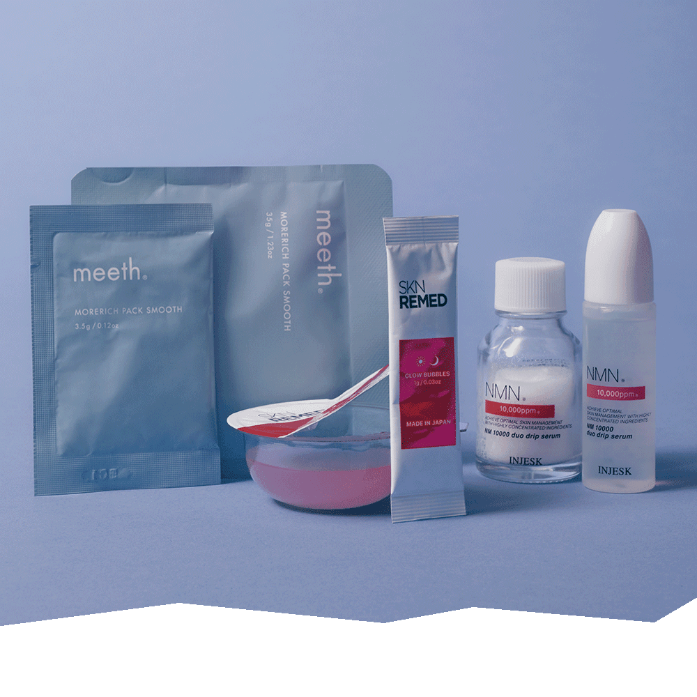 ブレンドして肌へON!サロン級のホームケア