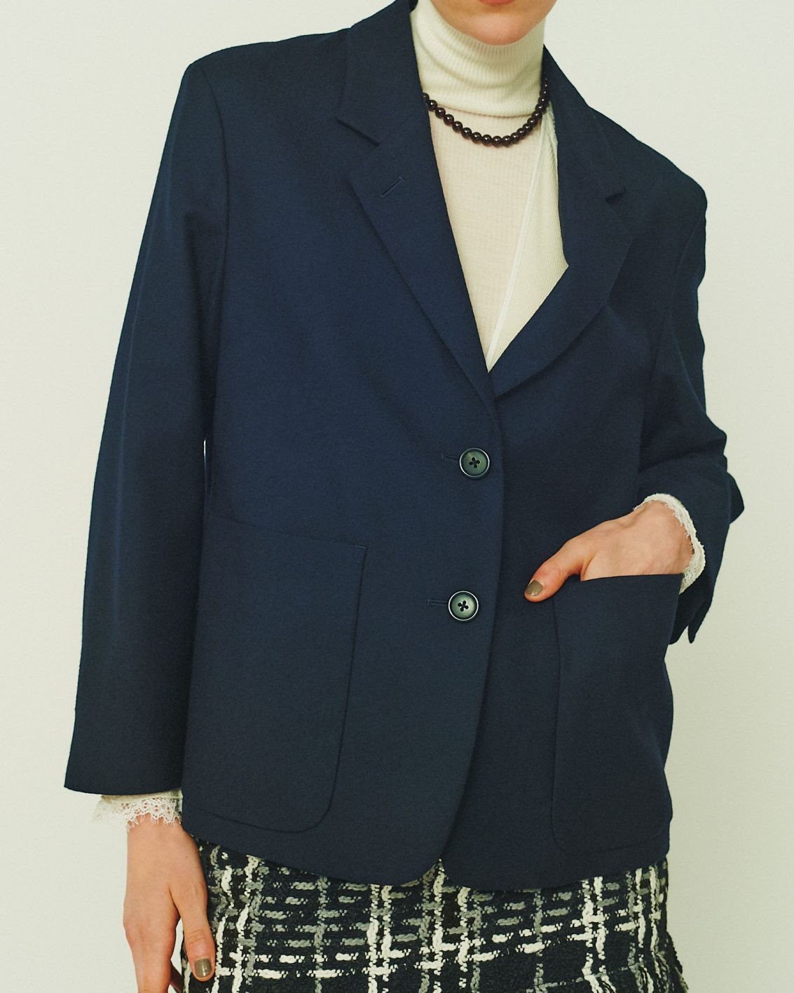 ネイビージャケット、今年着るならこんなふうに - Slide:2