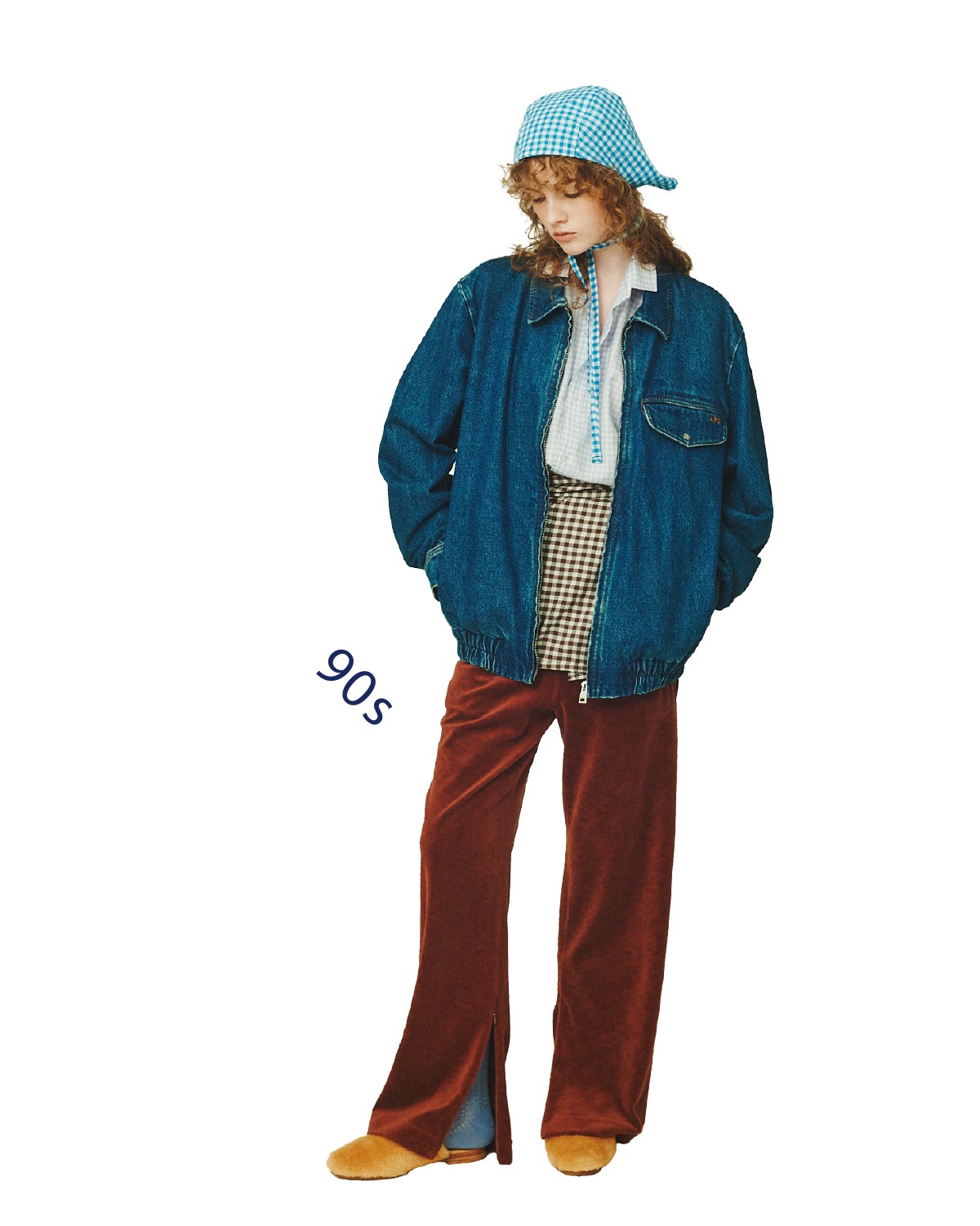 チェック柄はトラッドに着ないのが気分