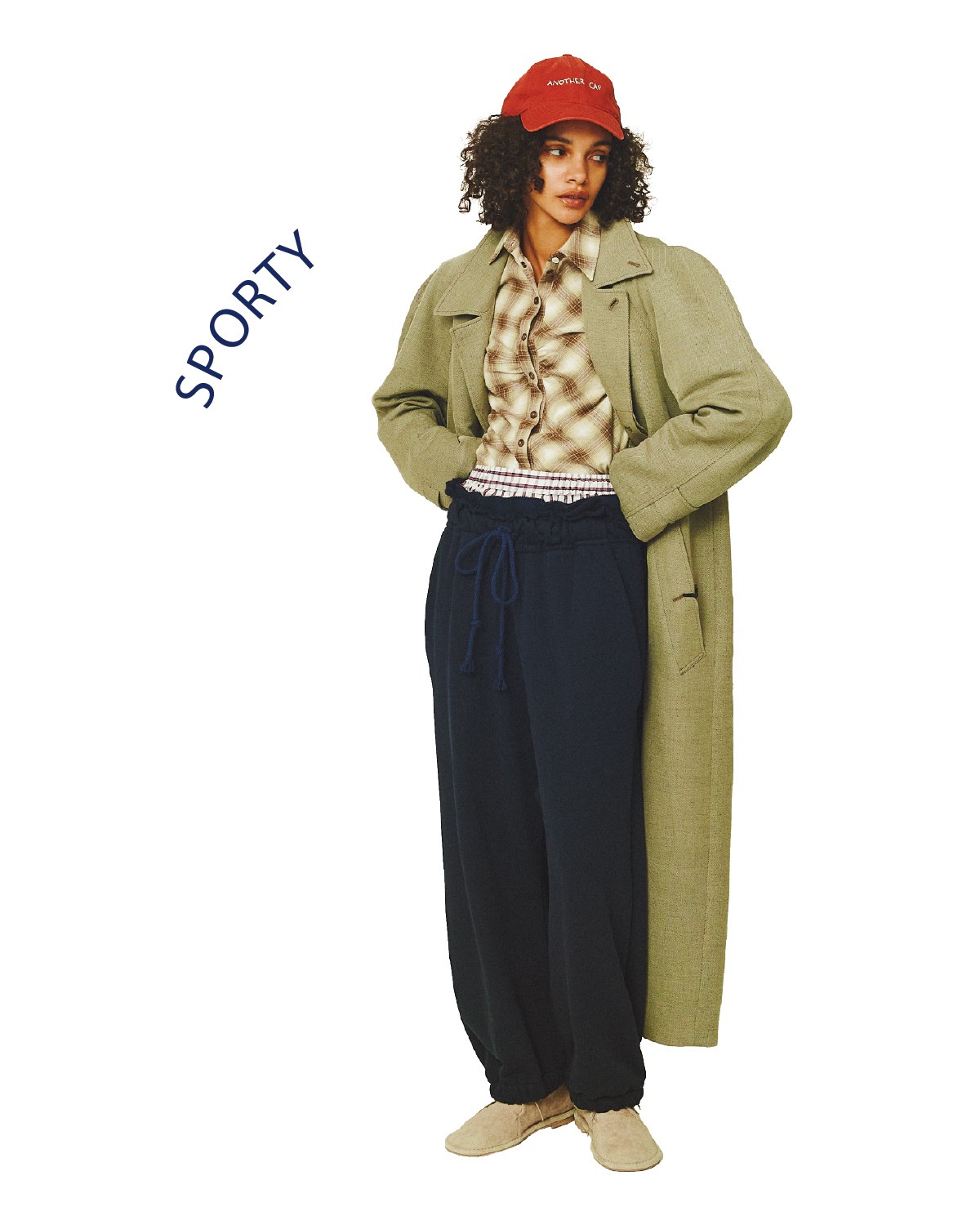 チェック柄はトラッドに着ないのが気分