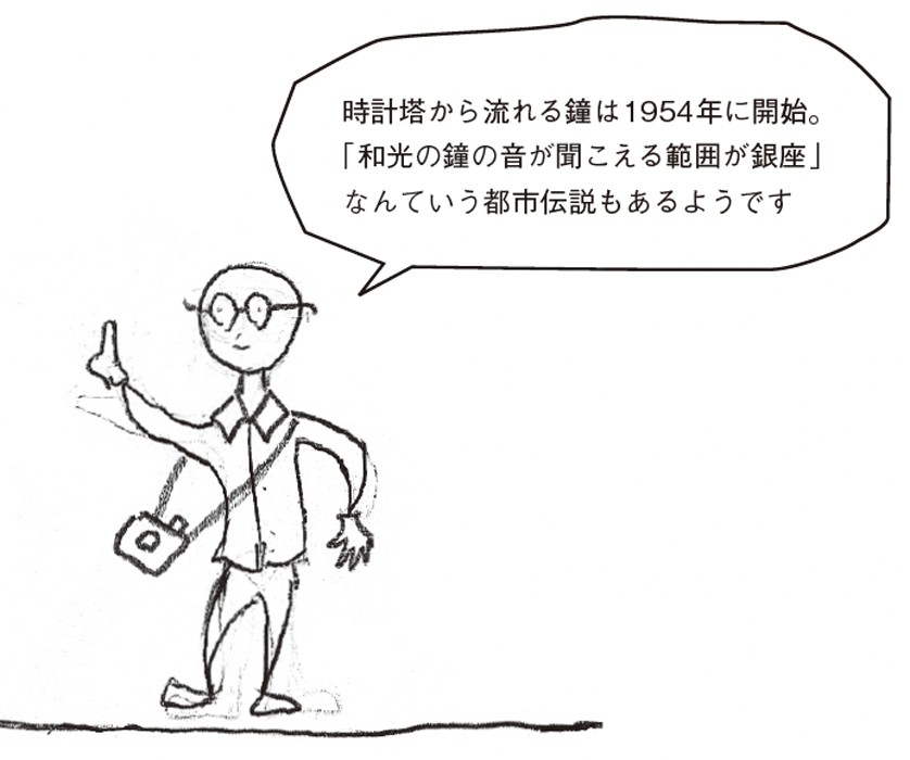 「SEIKO HOUSE/和光 本店」人々を見守る時計塔と鐘の音が、刷新し続ける町のシンボル