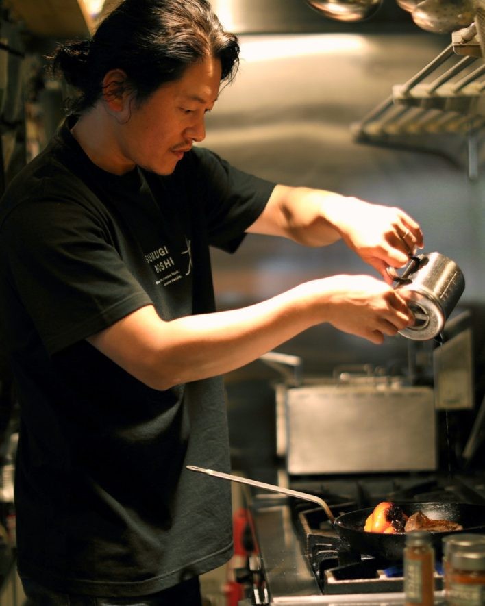 梅と塩昆布の和風ナムルたれ