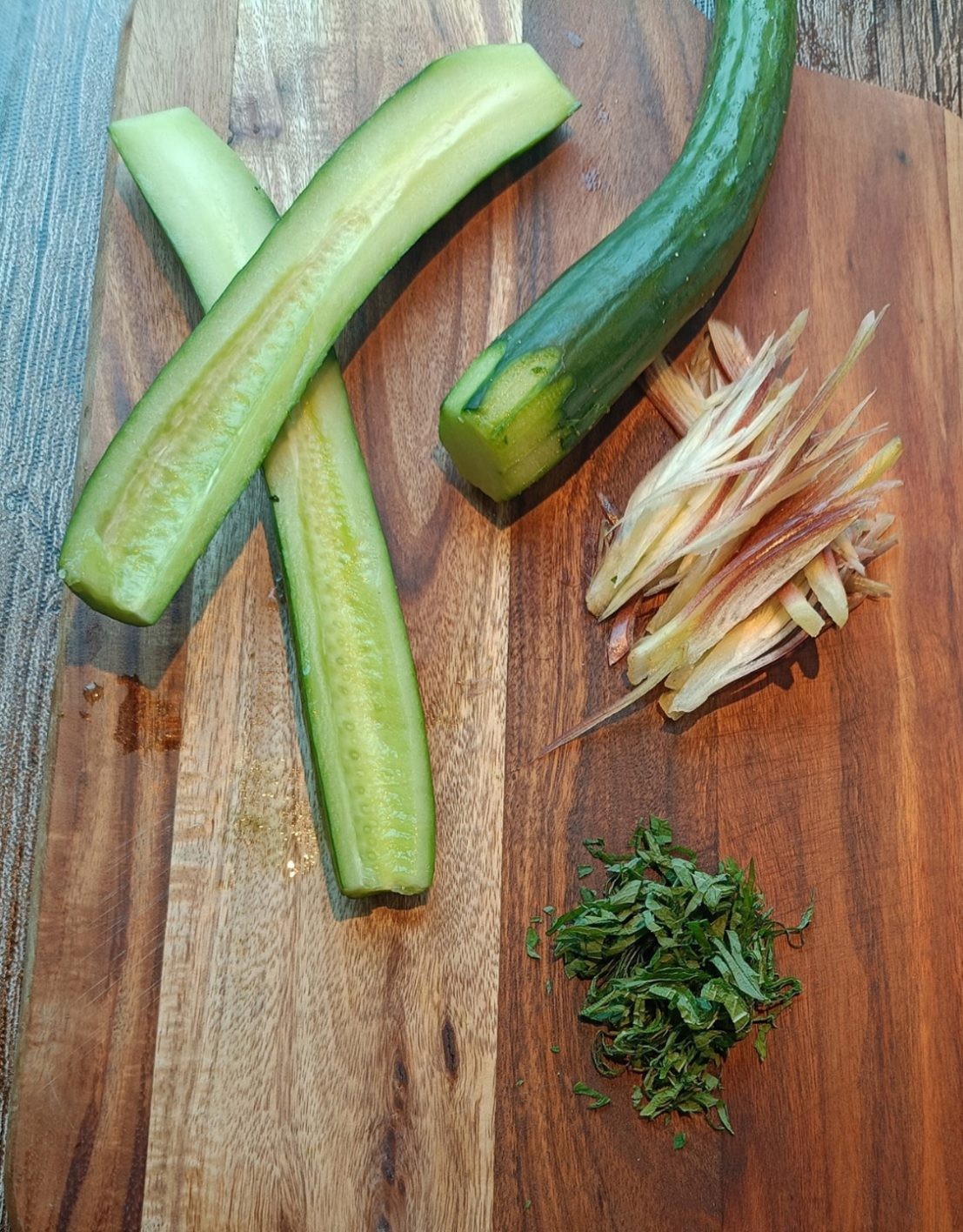 梅と塩昆布の和風ナムルたれ - Slide:1