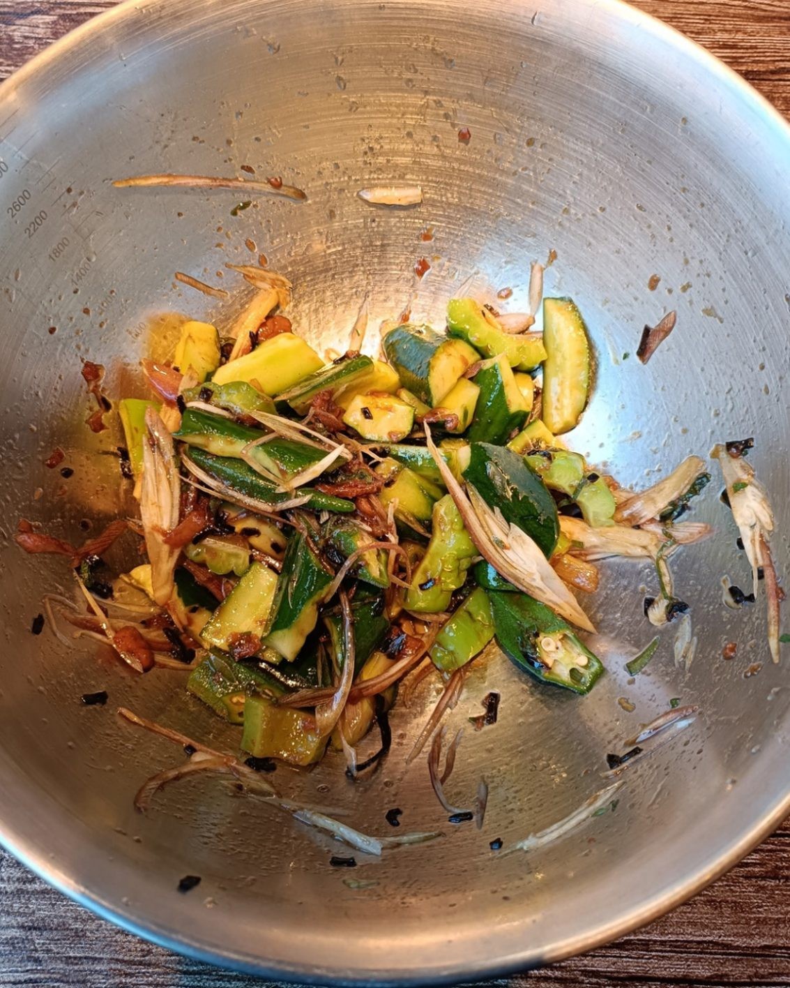 梅と塩昆布の和風ナムルたれ - Slide:4