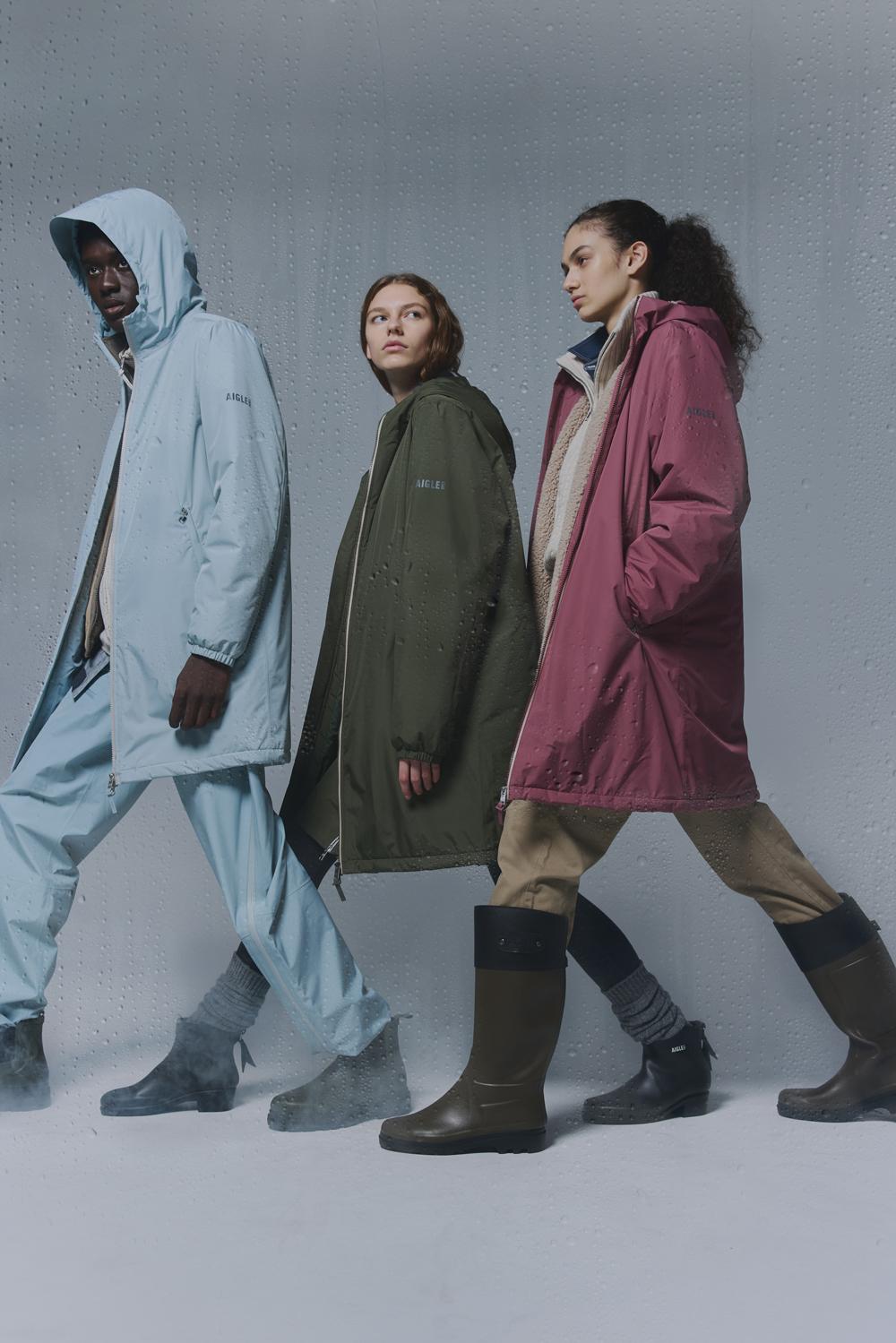 〈エーグル〉のあったかアウター&シューズで秋冬を楽しもう