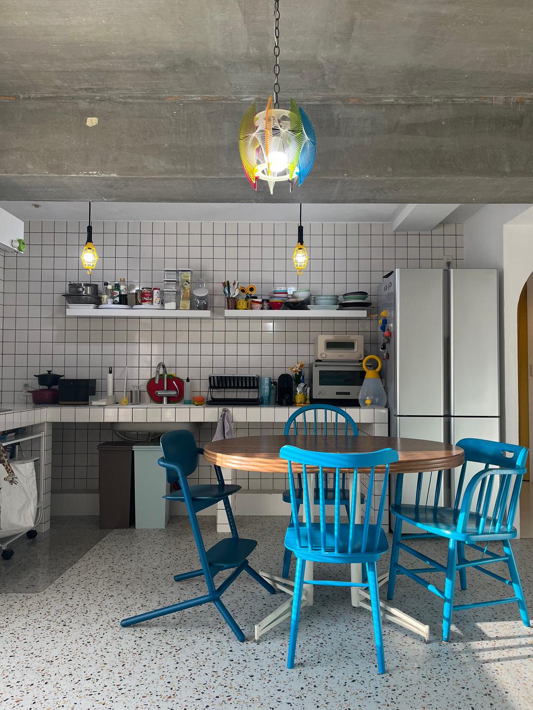 私と部屋 vol.134 イエローとブルーの交差点