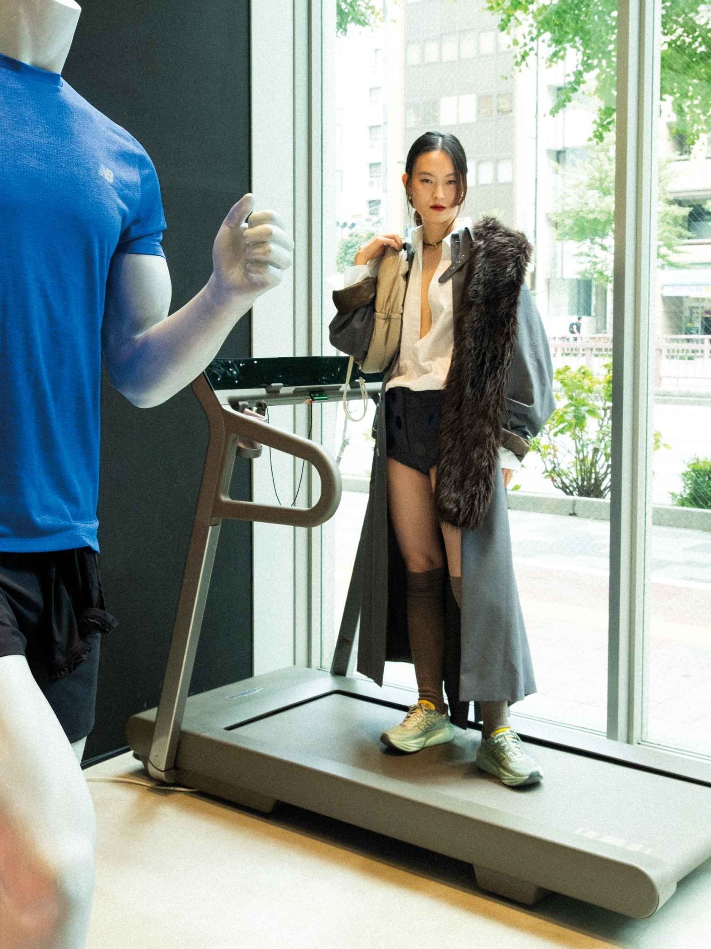 銀ぶら、スニーカー探し at New Balance GINZA