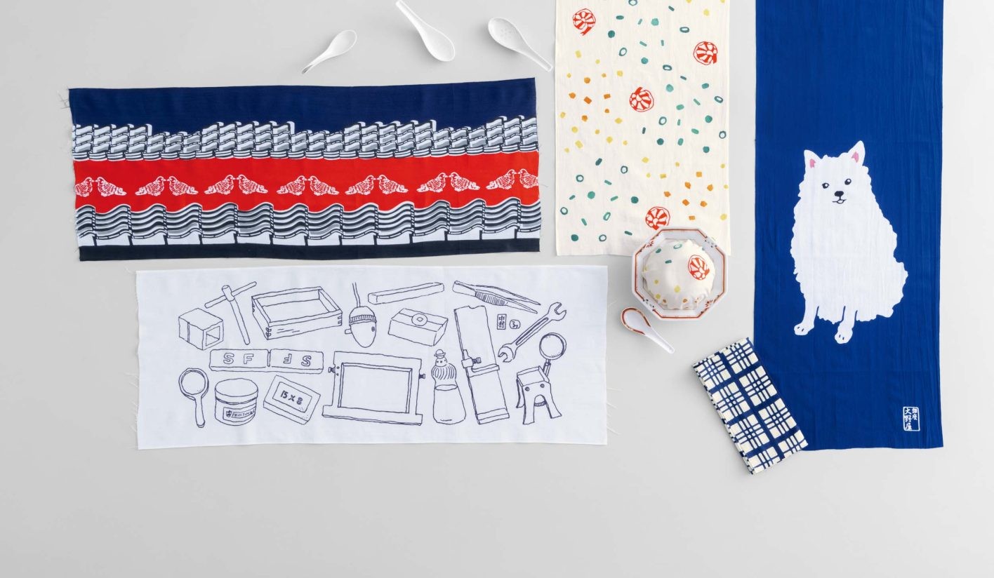 銀座で選ぶ、とっておきの手土産【オリジナル手ぬぐい4選】