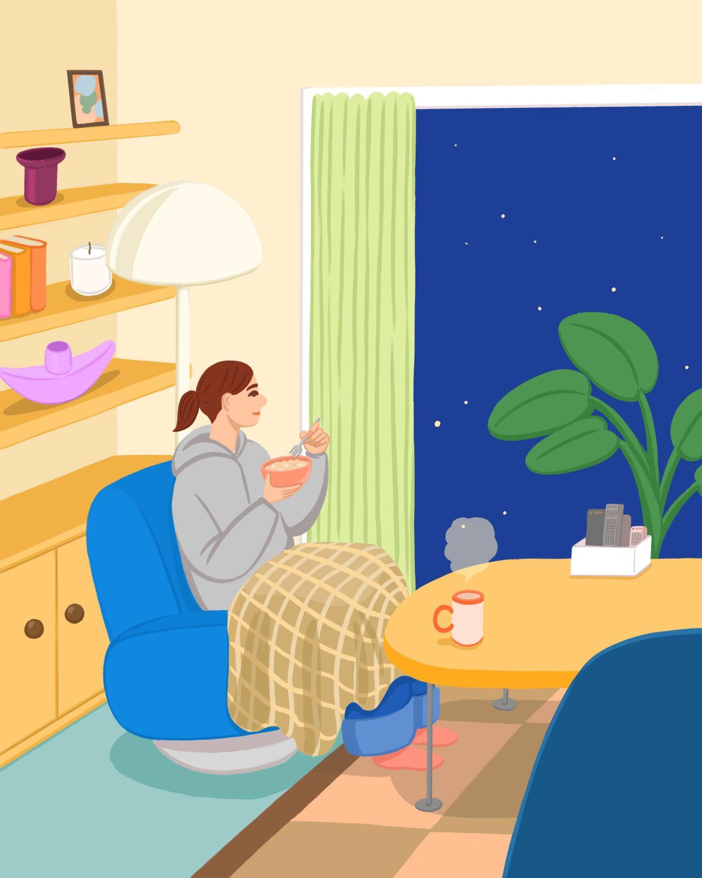 洋梨と胡麻のリッチヨーグルト