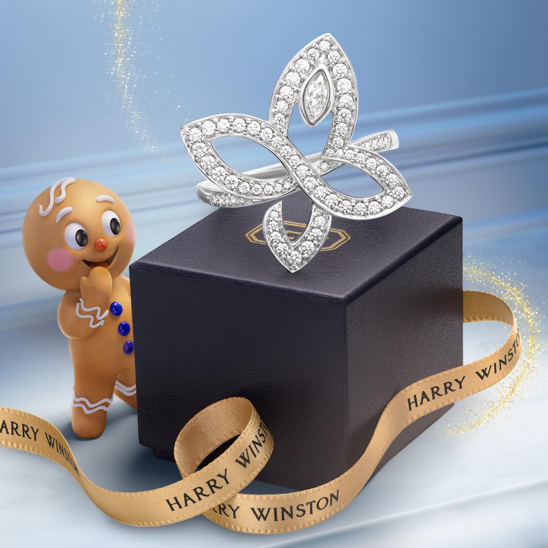 TU-ハリーウィンストン メイン ジンジャーブレッドマンのクリスマス旅