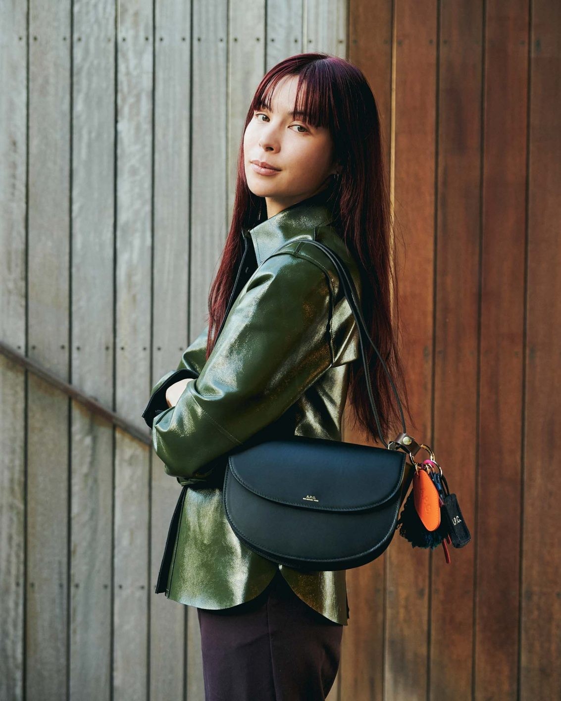 〈A.P.C.〉で自分だけのバッグチャーム作りを体験 - Slide:1