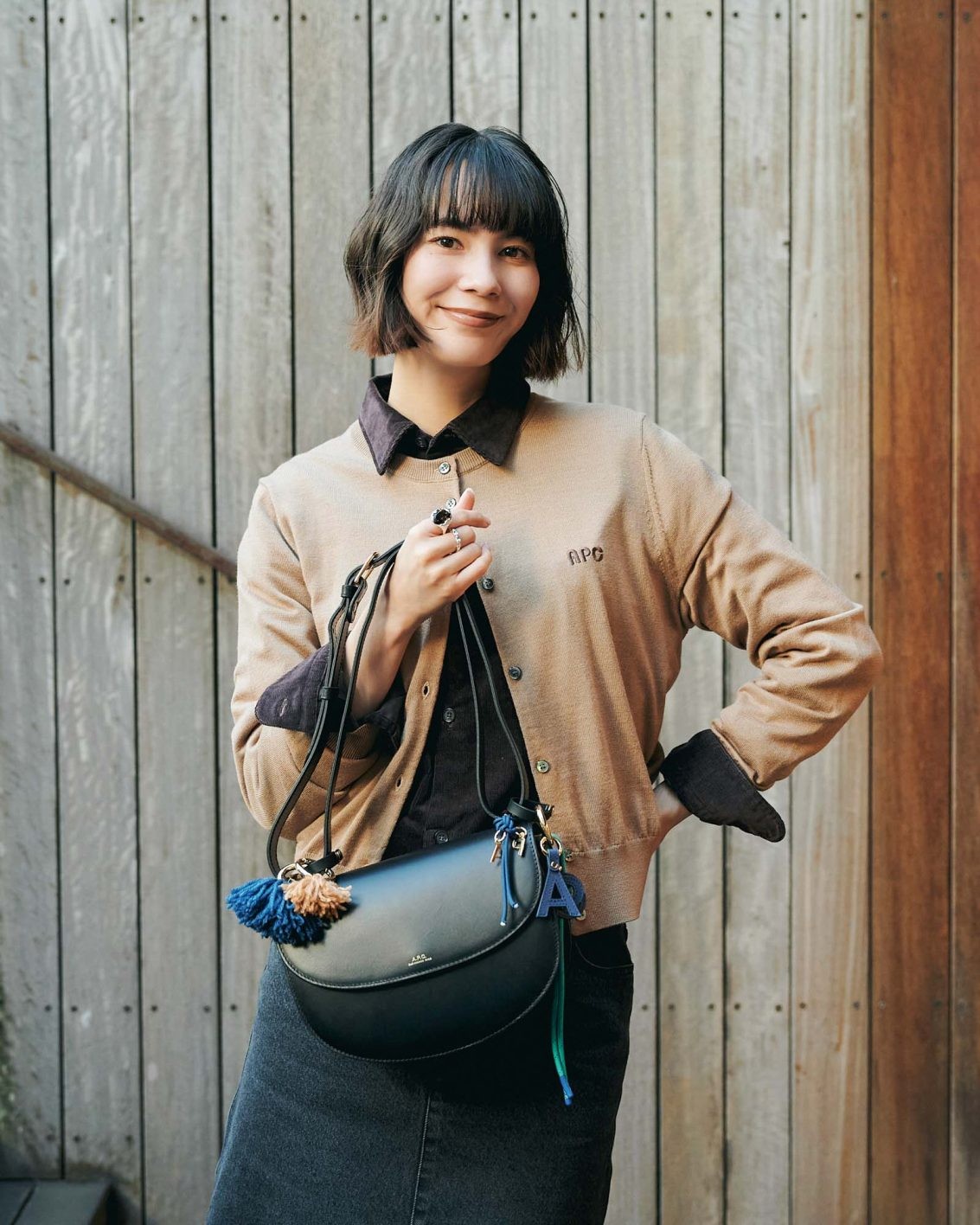 〈A.P.C.〉で自分だけのバッグチャーム作りを体験 - Slide:5