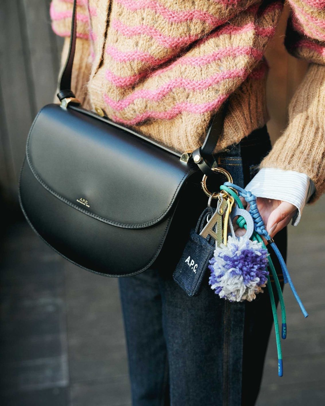 〈A.P.C.〉で自分だけのバッグチャーム作りを体験 - Slide:4