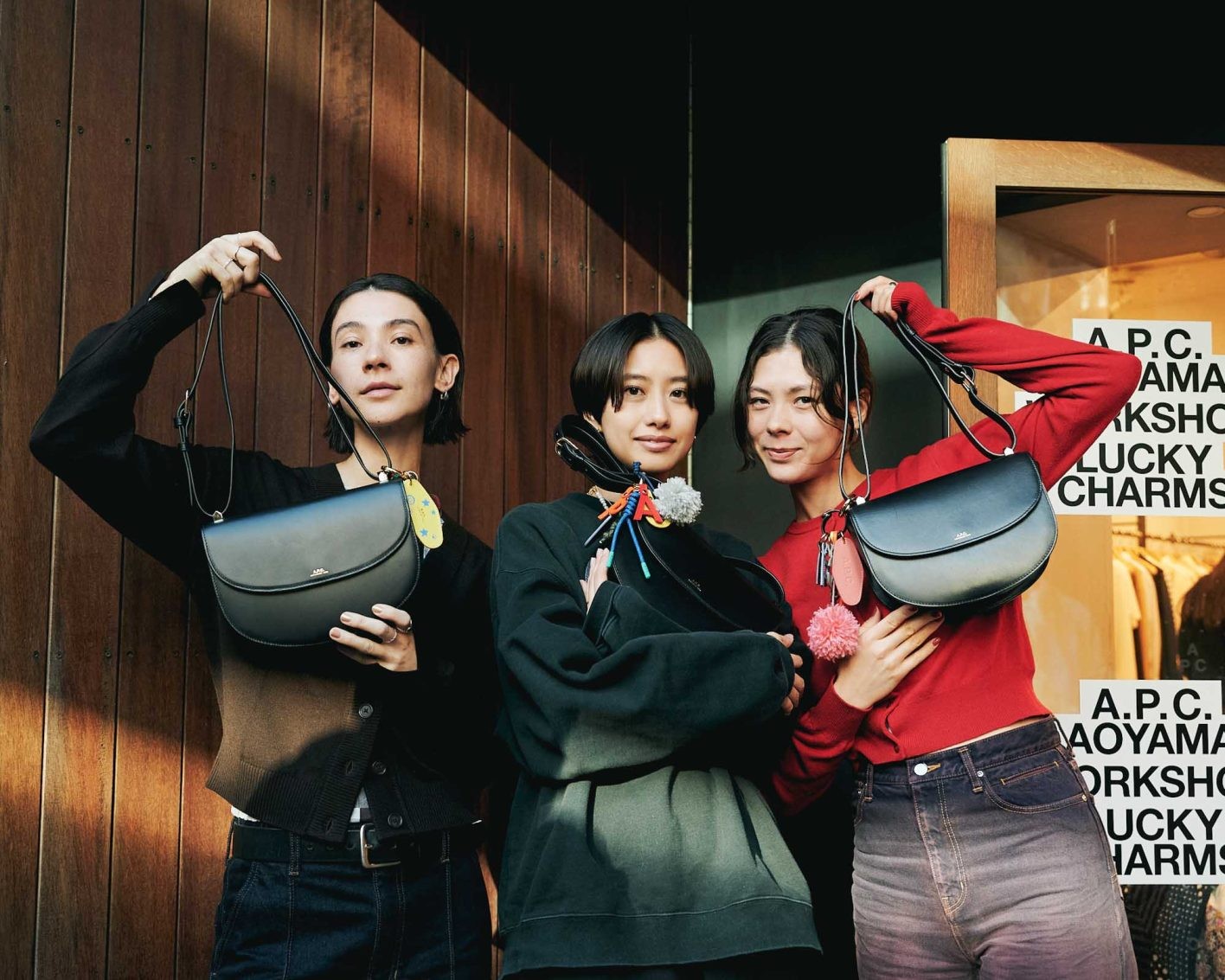 〈A.P.C.〉で自分だけのバッグチャーム作りを体験 - Slide:6