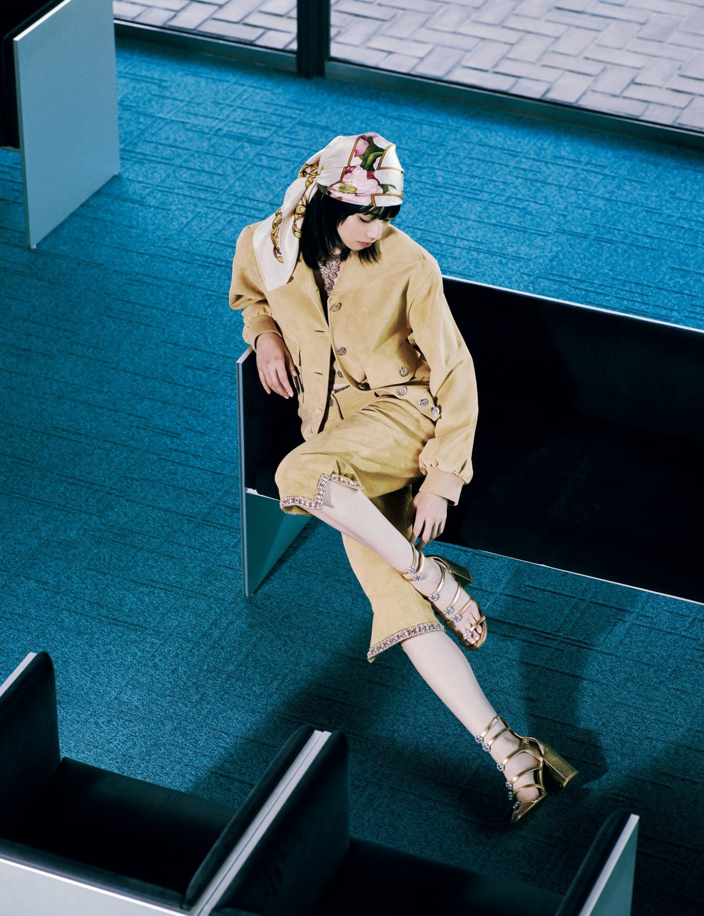 CHANELを纏う小松菜奈