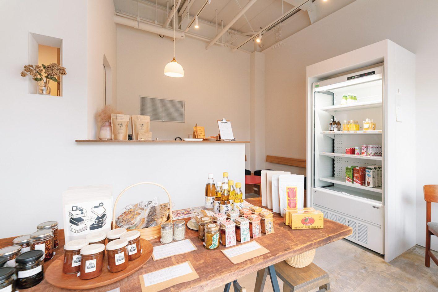 京都のグローサリー&カフェスタンド「bench」全国の生産者から直接仕入れたものを