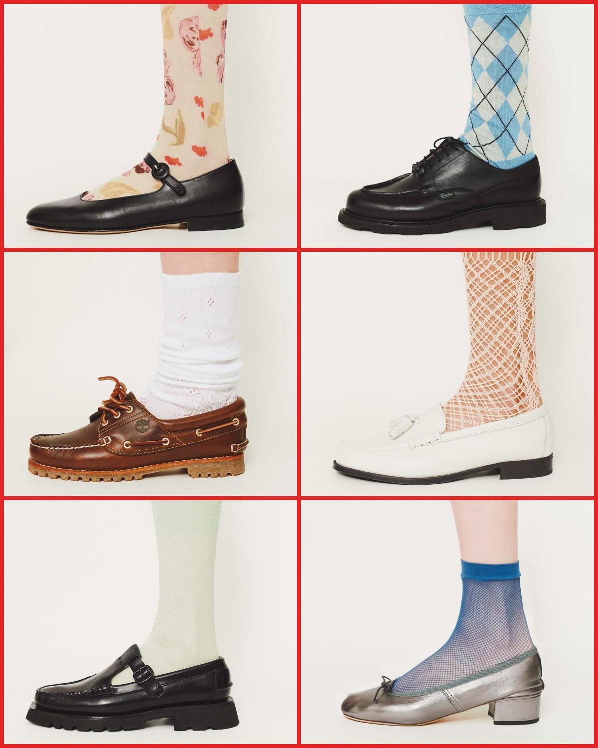 定番シューズは、ソックスで遊び心をプラスしよう