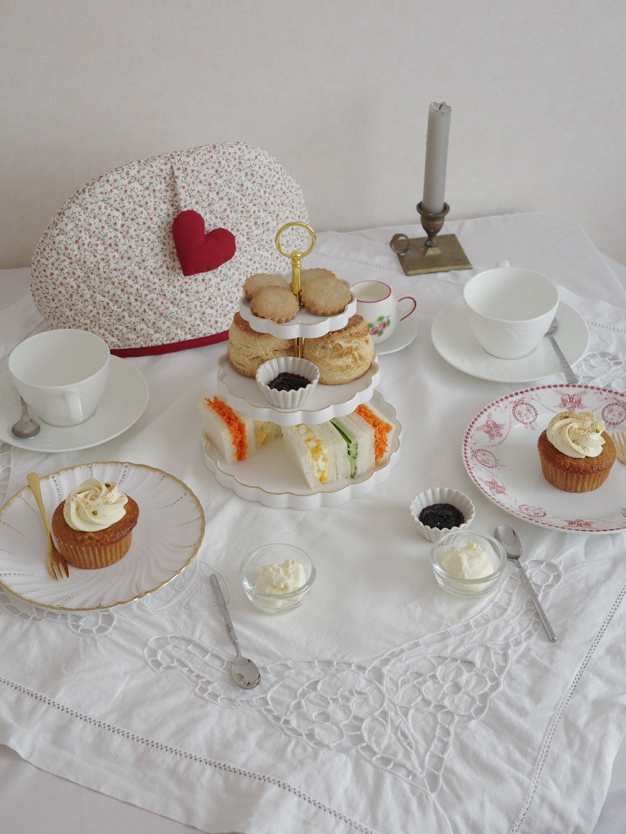 姉妹でつづる好日日記|olive|アフタヌーンティーの様子