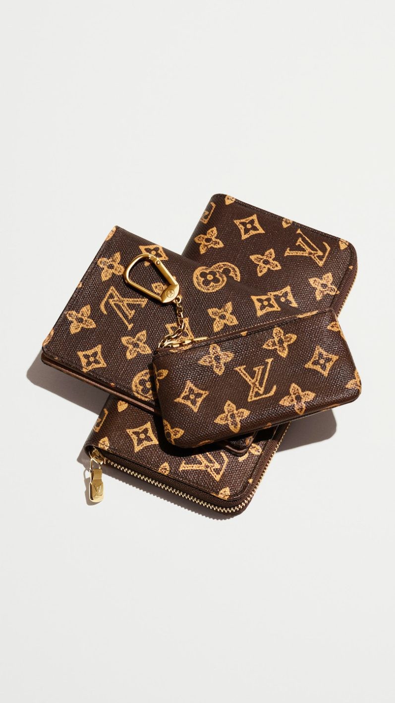 ルイ・ヴィトンのモノグラム・キャンバス130周年記念コレクション「モノグラムオリジン」のベーシックカラー小物 - Slide:2