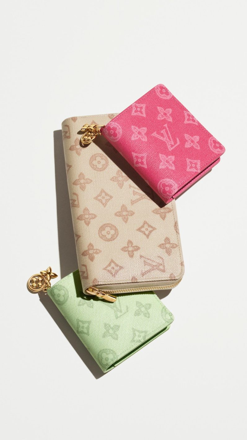ルイ・ヴィトンのモノグラム・キャンバス130周年記念コレクション「モノグラムオリジン」よりカラフルな財布 - Slide:4