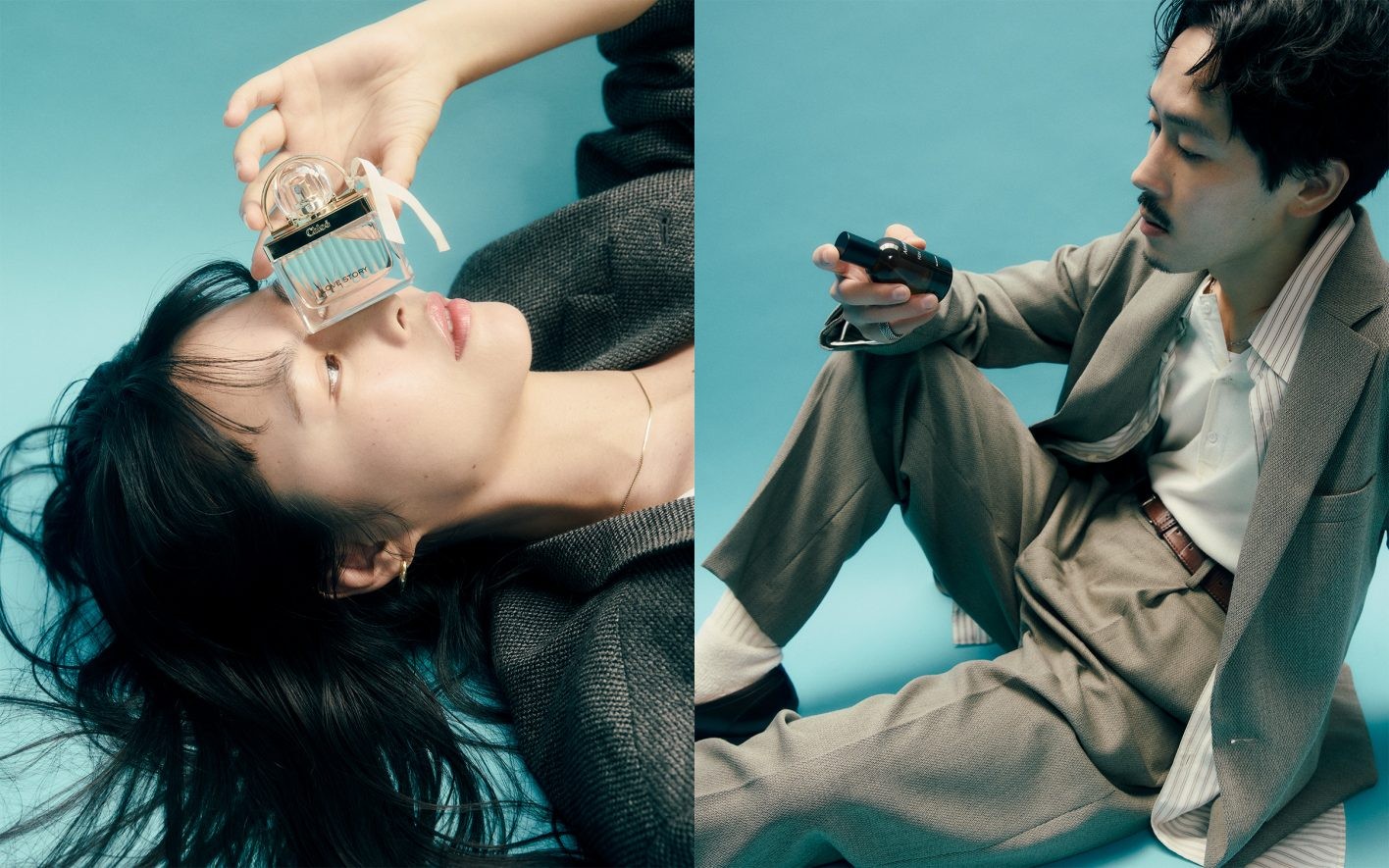 〈ZOZOCOSME〉の「Fragrance Edition」モデル田中シェンさんとミュージシャンTENDREさん