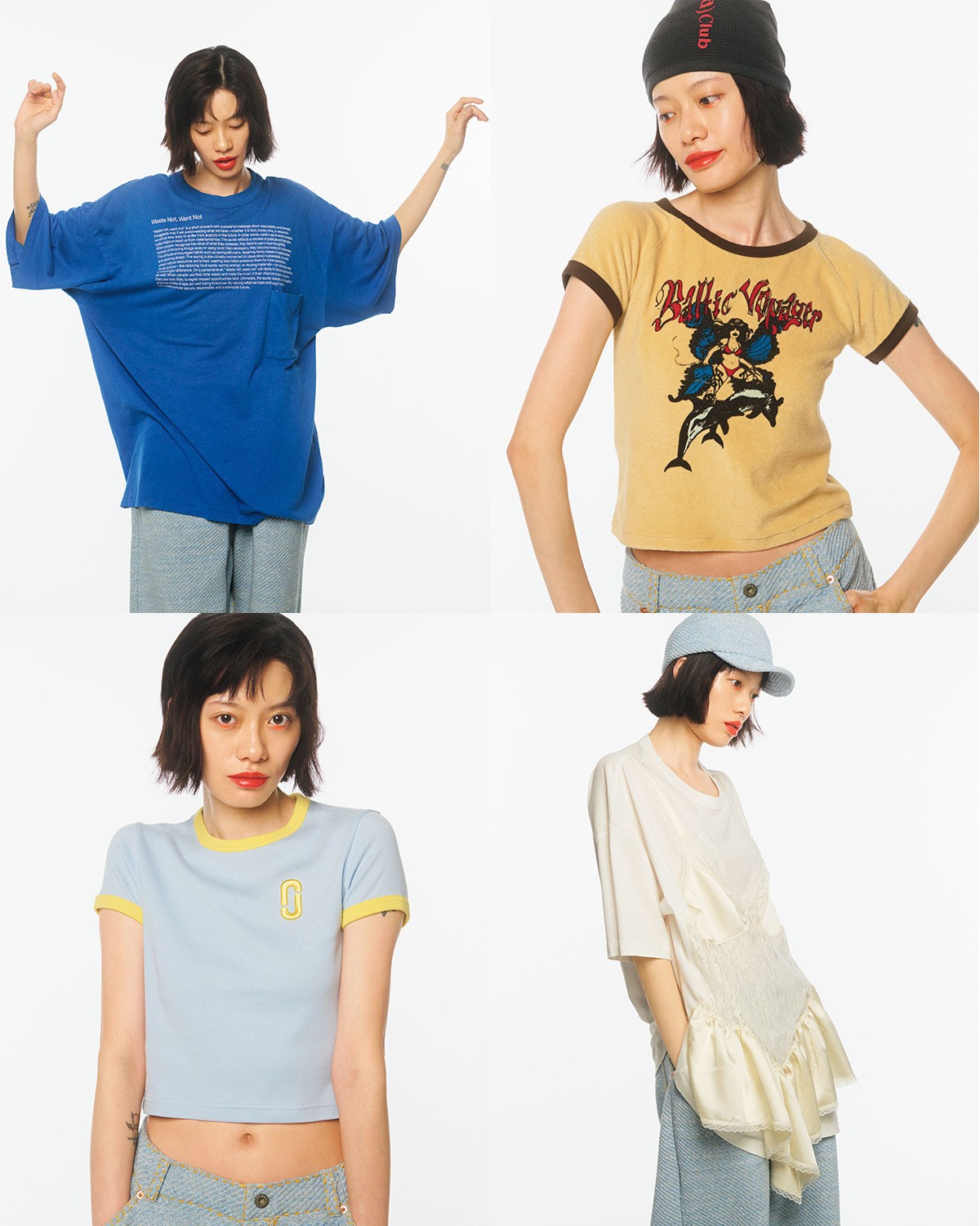 夏のTシャツ大図鑑!ミニかビッグ?やっぱりどっちも!