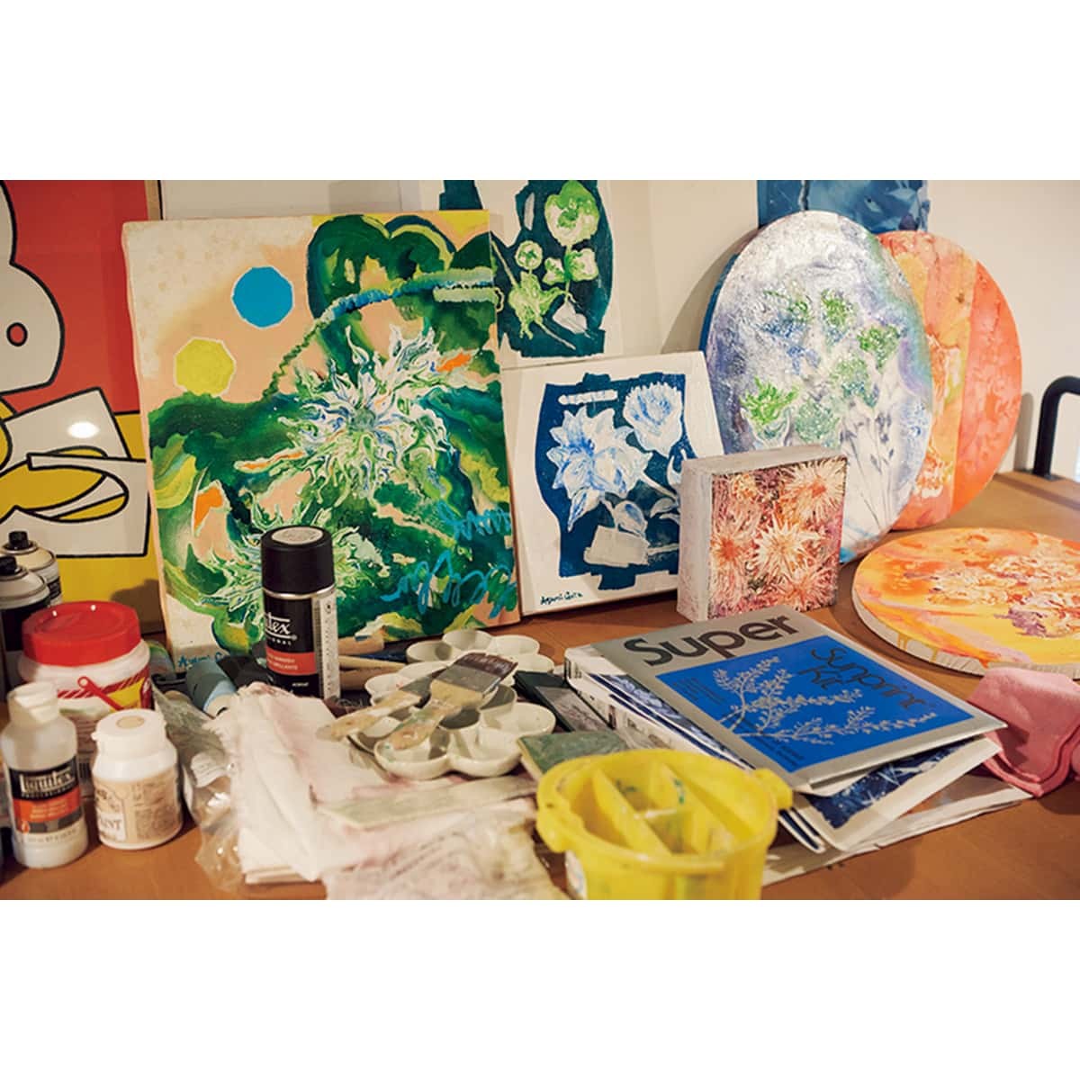 ナチュラル風味とアートピースの共存|クリエイターたちの快適空間に潜入 vol.1 クリエイティブプロデューサー・後藤あゆみさん - Slide:6